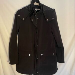 Kenneth Cole New York womens Black Utility Jacket size small